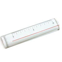  バールーペ 10cmメモリ付き 2倍 赤ライン入 7610 アウトレット [訳あり] [ワケあり]