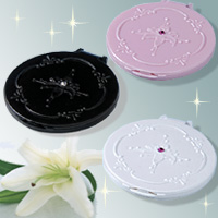 �i�s���A�~���[ Swarovski[�X�����t�X�L�[] �t�����[�R���p�N�g�~���[[��] Lily[�����[] �ی^