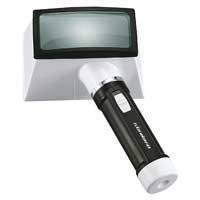 Flash Magnifier with a light 2.5X [square type]