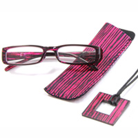 Senior fashionable glasses [reading glasses] rp513 red glasses case, glasses with reading glasses holders