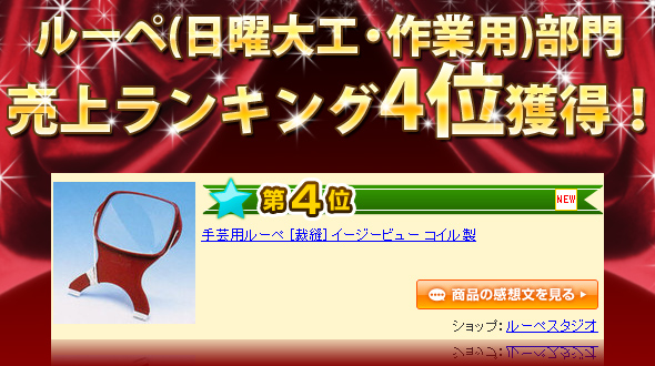 売上ランキング常時ランクイン