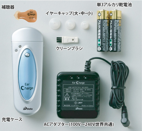 イヤーチャージセット内容
