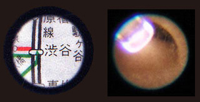 イヤースコープから覗いたイメージ