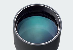 フィールドスコープ大口径80mm対物レンズショット