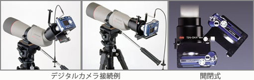 デジタルカメラ接続例・開閉式