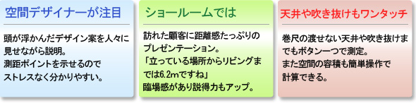 空間デザイナーも注目ショールームで天井も吹き抜けもワンタッチ