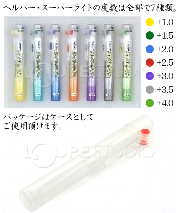 度数は7種類 