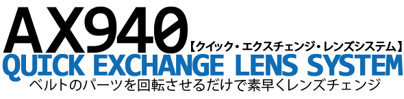 クイック・エクスチェンジ・レンズシステム