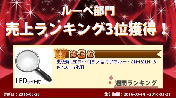 売上ランキング4位獲得 