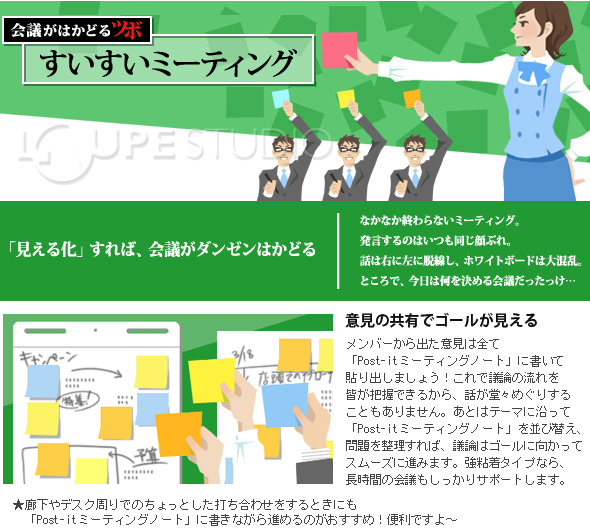 ミーティングノートのアイデア 