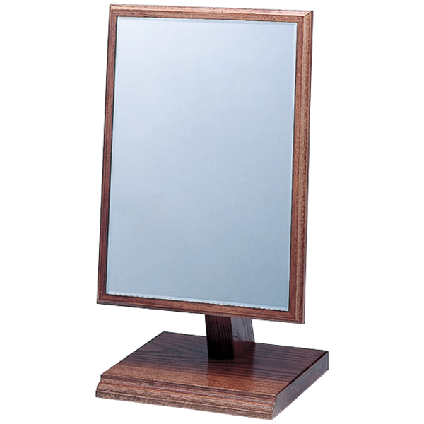 鏡 木材 スタンドミラー 鏡 ミラー 卓上 スタンドミラー メイクミラー 木製 おしゃれ 人気 メイク 木製フレーム 木枠 卓上ミラー 卓上鏡 化粧鏡