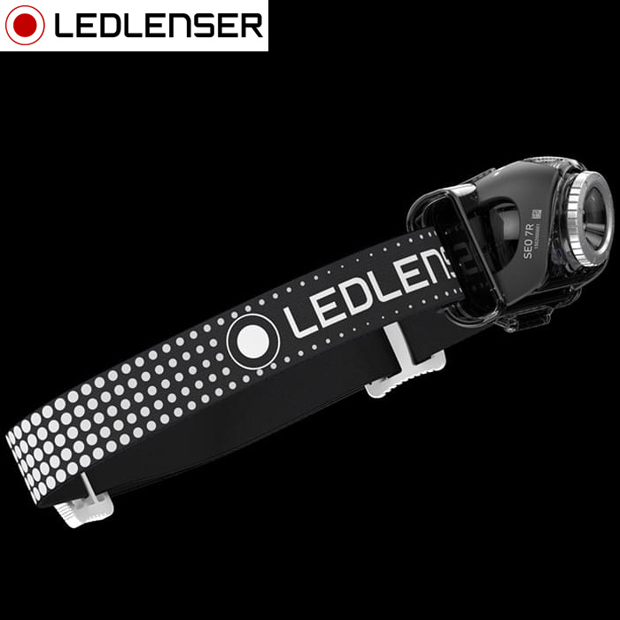 LED LENSER SEO7Rブラック 6007-RB レッドレンザー ledヘッドライト 懐中電灯 LED 防災グッズ アウトドア