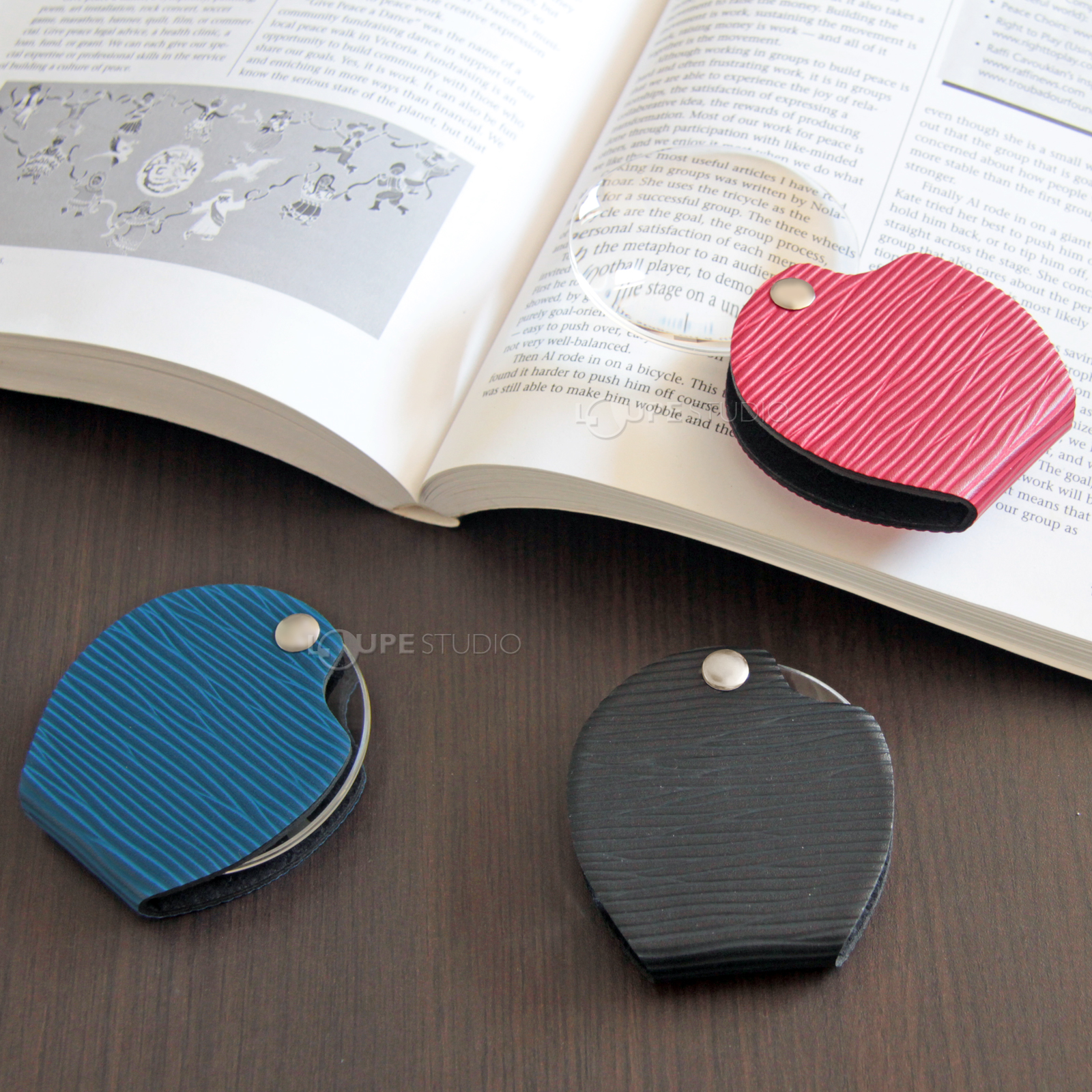 ポケットルーペ 3倍 63mm