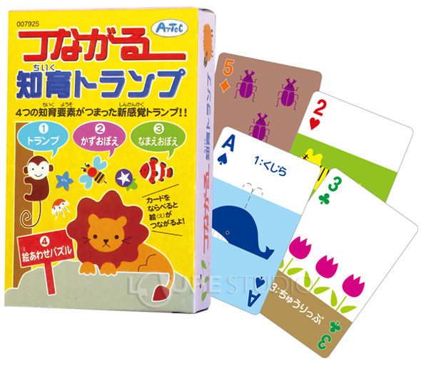 知育トランプ プレイブック Boxタイプ アーテック トランプ カード ゲーム 仲間分け 数 量 学習 本 知育玩具 3歳 4歳 5歳 6歳 教育 ルーペスタジオ
