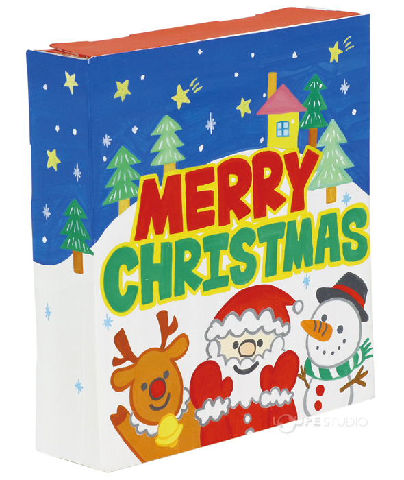 クリスマスアドベントカレンダー おもちゃ 手作り 簡単 オリジナル 工作 紙製 おすすめ チョコレート お菓子 子供 キッズ 幼児 ゲーム ルーペスタジオ