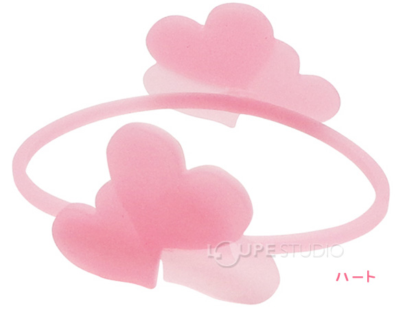 Wow わぁー ゴム 4本入 かわいいオシャレな輪ゴム 事務用品 キュート ラッピング資材 デビカ ルーペスタジオ