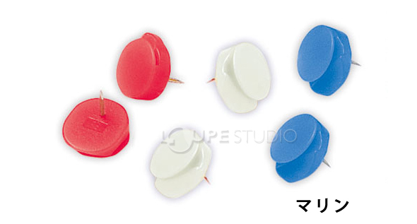 クリップ つき ピン 掲示用品 文具 穴 開かない 画鋲 押しピン デビカ ルーペスタジオ