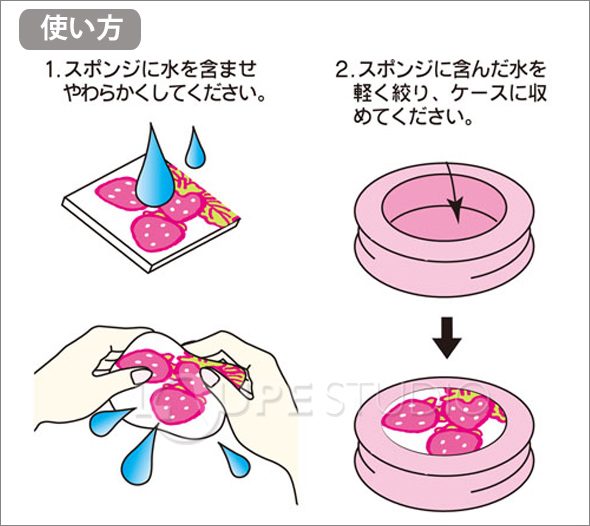 紙めくり プリントスポンジ モイスティ リフィル 詰め替え用 事務用品 文具 切手貼り かわいい 伝票整理 デビカの感想コメント ルーペスタジオ