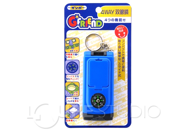 虫眼鏡 4way 双眼鏡 方針磁石 ルーペ ミラー 子供用 手軽 便利 オリエンテーリング 散策 G Friend ドーム コンサート ライブ 双眼鏡 ルーペ むしめがね 子供 観察 散策 ルーペスタジオ