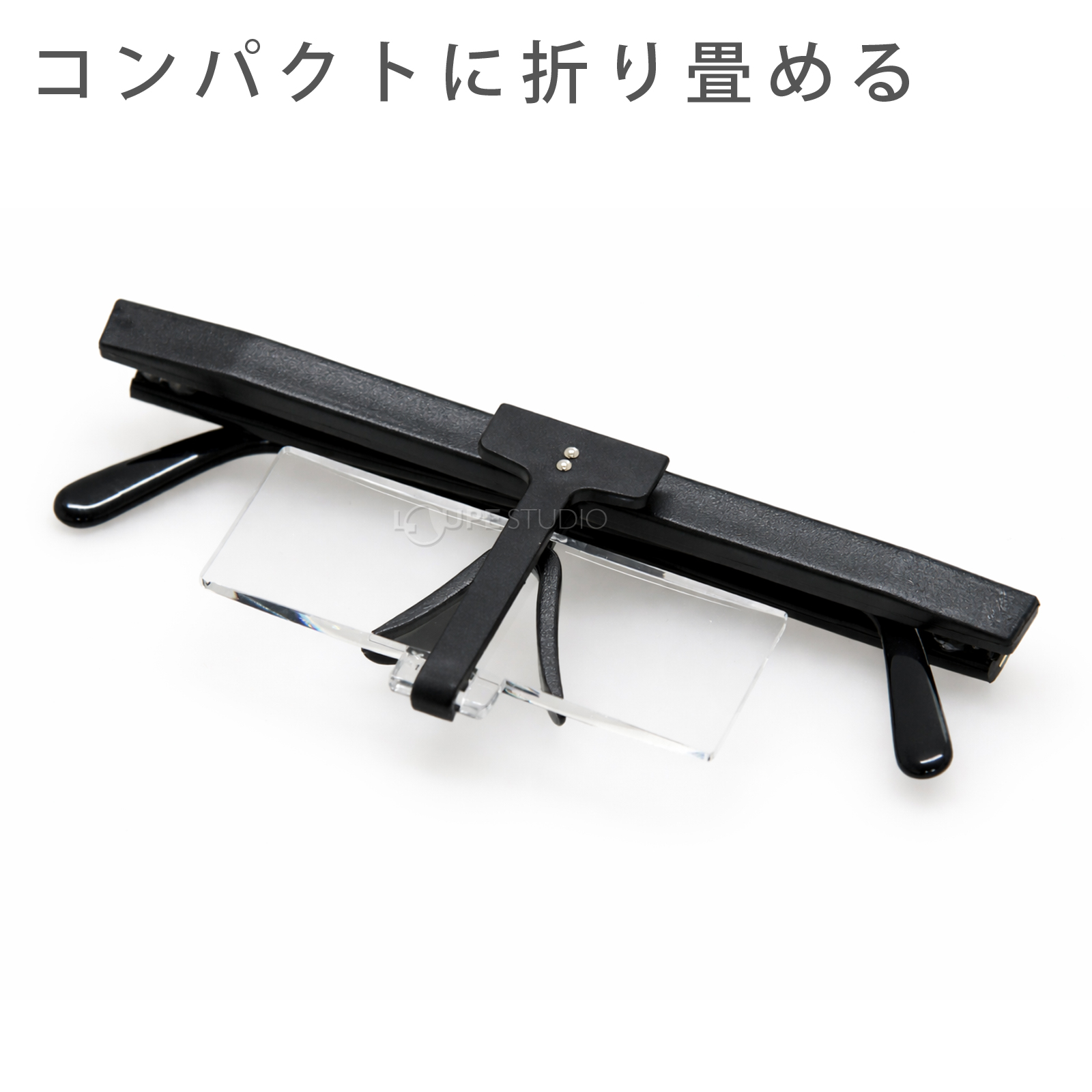 HF-10B]双眼メガネルーペ メガネ式2.5倍:池田レンズ工業株式会社