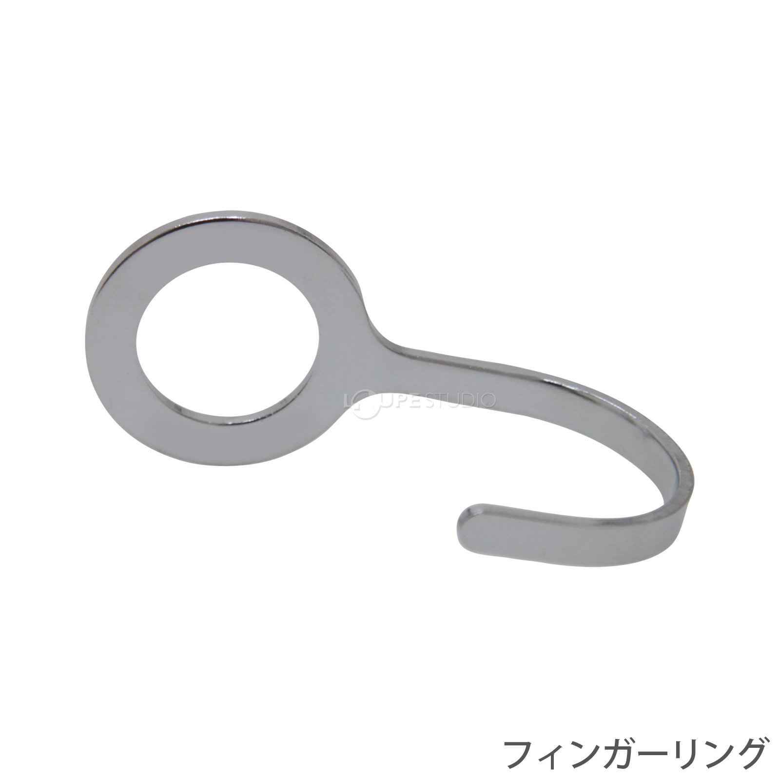 フィンガーリングを取り付けた使用イメージ