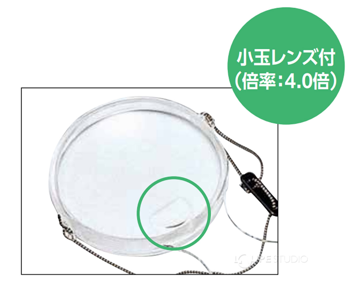 小玉レンズ付