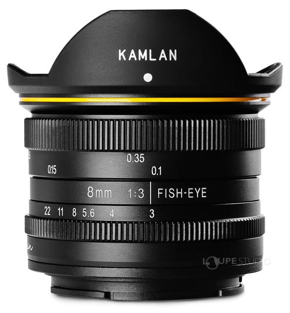 カメラレンズ 8mm F3.0 KAMLAN カムラン レンズ 超広角単焦点レンズ 超 