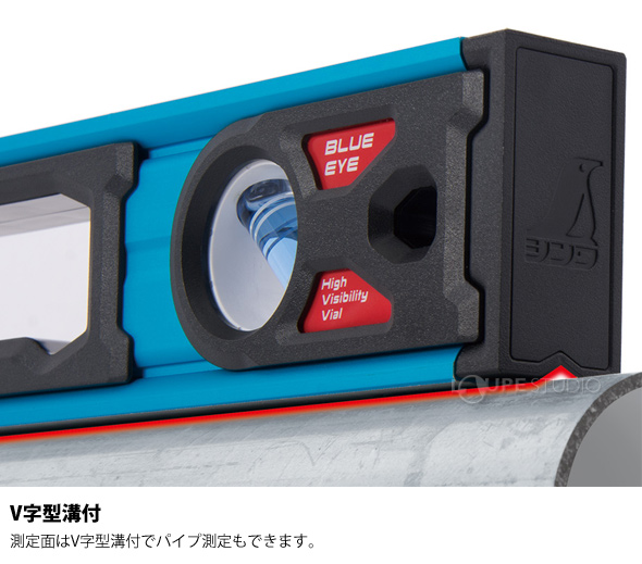 シンワ測定 水平器 おすすめ 気泡管 精度 角度 水準器 マグネット付 733 ブルーレベル Pro 2 600mm ルーペスタジオ シンワ測定 水平器 おすすめ 気泡管 精度 角度 水準器 マグネット付 733 ブルーレベル Pro 2 600mm ルーペスタジオ