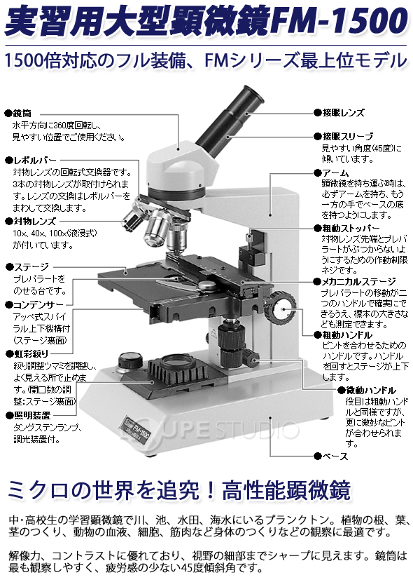 レボルバー 顕微鏡